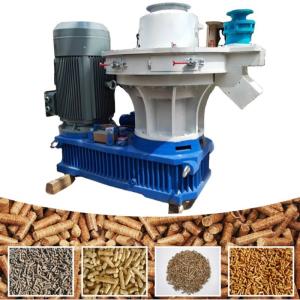 China 2-3T/H Output Ring Die Biomass Home Heating Wood Pellet Mill Maker factory