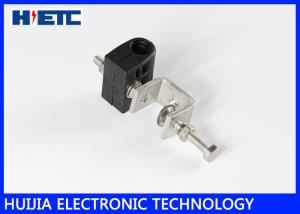 China Two Way Through Core Type Cable Tie Clamps For 1-1/4&quot; Feeder Cable Telecom Tower factory