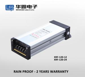 China CE 120W Rainproof LED Power Supply 10A 12V Transformer For LED Lights 185.5*73*41mm factory
