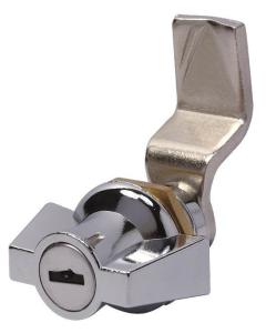 China Chrome Wing Knob Quarter Turn Locks for Industrial Cabinets factory