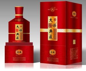 China 1200gsm Wine Box Printing Cardboard Paper Gift Box Glossy Lamination factory