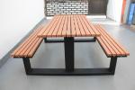 Recycled Plastic Wooden Picnic Table And Bench Set For Outdoor