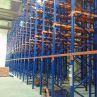 China Depth 800-1200MM Drive In Drive Through Racking System High Density Storage factory
