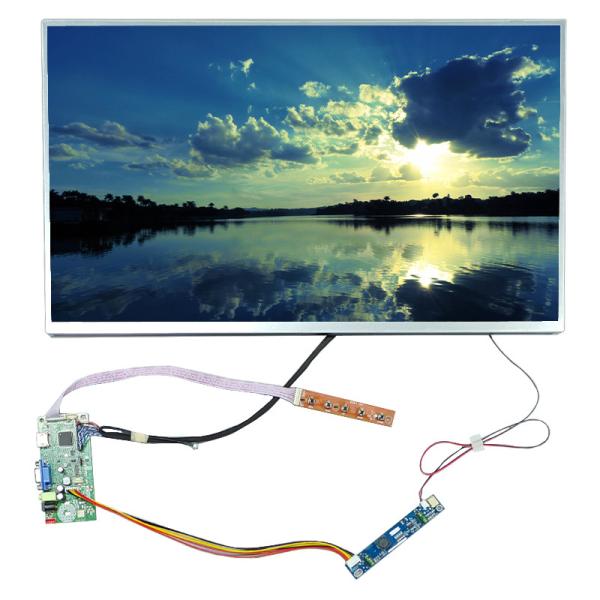 China 24 23.8 Inch 30 PIN LVDS LCD Display 500 Nits TFT LCD With Driver Board 1920*1080 factory