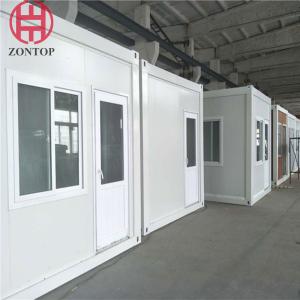 China Zontop Modern Finished Portable Easy Assemble Steel Manufactured Prefabricated Container Homes factory