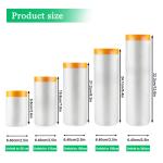 Single Sided Adhesive Dust Proof Masking Film For Automotive Car Waterproof HDPE