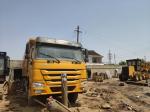 Load Capacity 41-50TON 2016 Year Used Dump Truck , Yellow Color Howo 8*4 Wheel