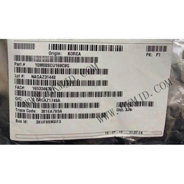 Field Programmable Gate Array 10M08SCU169C8G 378kbit MAX 10 Programmable Logic