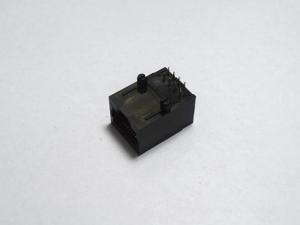 China Network RJ45 Female Connector With Transformer 180 Degree 8P8C 10/100/1000 Base - T factory