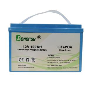China BMS RV Lifepo4 Battery 12v 100ah Lithium Ion Batteries Pack factory