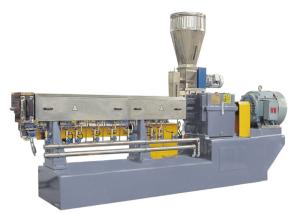 Parallel Twin Screw Extruder Machine , Pp Extruder Machine 100~500kg/H Capacity