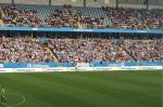 Football Stadium Display Screen Videotron P10 LED Perimeter Advertising System