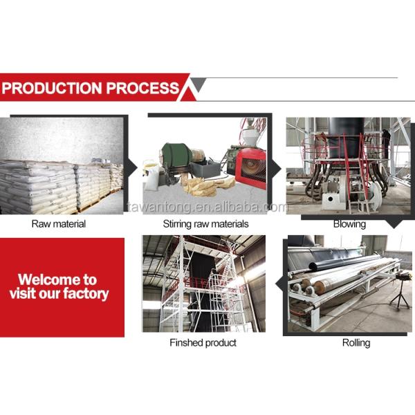 1mm Plastic HDPE Geomembrane for Traditional Design in Circular Tank Fish Pond Liner