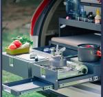 15-20 Days Lead Time Powder Coated Camp Kitchen for SUV Crossover Wagon Truck or