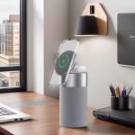 15W Wireless Charger Magnetic Mobile Phone Holder Speaker Chargers with QC3.0