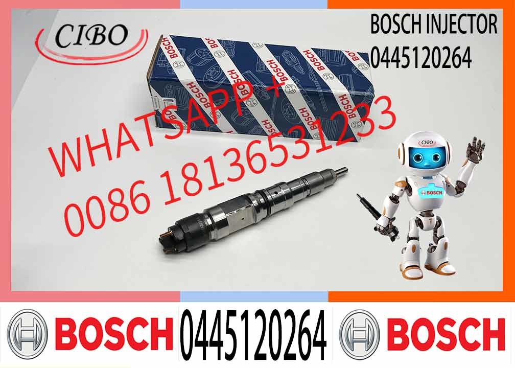 High Quality Diesel Fuel Common Rail Injector 0445120192 0445120264 For Cummins 150T1
