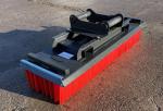Custom Size Forklift Brush With Excavator