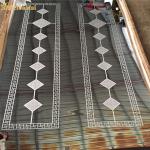 1mm Thick Stainless Steel Sheet , 70 Micron PVC Polished Steel Sheet