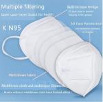 N95 KN95 Particulate Respirator Disposable Safety masks Headband Mouth Face Mask