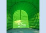 7.0L x 3.6W mts outdoor inflatable football helmet tunnel for kids and adults