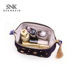 New Design Embroidery Moon And Star Cotton Makeup Cosmetic Bag
