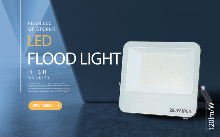 Garden SMD RoHS CE IP66 Waterproof Projecteur Motion Sensor 50w 100w 200w Sport Stadium LED Flood Light Outdoor