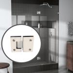 560g Weight Glass to Glass Shower Hinge for Fixed 180 Degree Glass Door