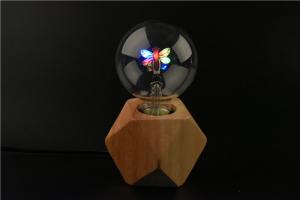 China RoHS E17 5W Exposed Virtual Globe Decorative Filament Bulb factory