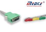 3 Leadwires 20pin Pinch OPV-1500 Nihon Kohden Ecg Cable