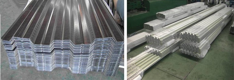 High Speed Galvanized Steel Floor Deck Roll Forming Machine Fully Automatic
