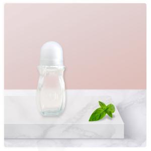 China OEM ODM Glass Roller Bottles Roll On Bottle Clear Deodorant Roller Container factory