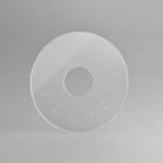 Multipurpose 2mm Thickness Sapphire Glass Window Wear Resistant
