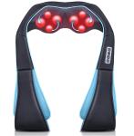 Multicolor 4D Roller Shiatsu Neck Shoulder Massager ABS And PU Material