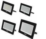 80Lm/W Solar LED Floodlight Die Casting Aluminium Body For Sport Stadiums