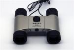 Dual Focus Lightweight Travel Binoculars , 8x21 Folding Small Binoculars For