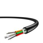 FTTx Outdoor Armored Fiber Optic Cable Loose Tube Single Jacket