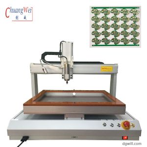 High Precision Desktop PCB Router Machine Automatic PCB Dispenser Machine