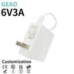 Laptop 6V 3A Wall Mount Power Adapters Safe And Reliable Power Supply CQC