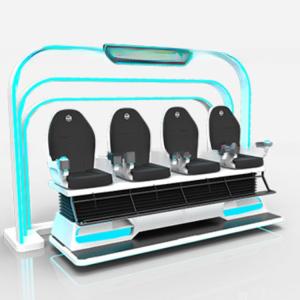 China 2022 Hot sale vr simulator 9d 4 seats virtual reality cinema for VR theme park factory