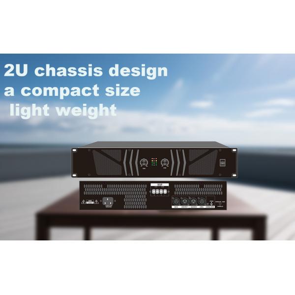 1500w PA Amplifier 2 Channel Power Amplifier Class D Broadcast Amplifier