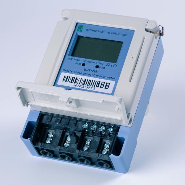GPRS GSM Single Phase Energy Meter Digital Din Rail Mounted Electricity Meters