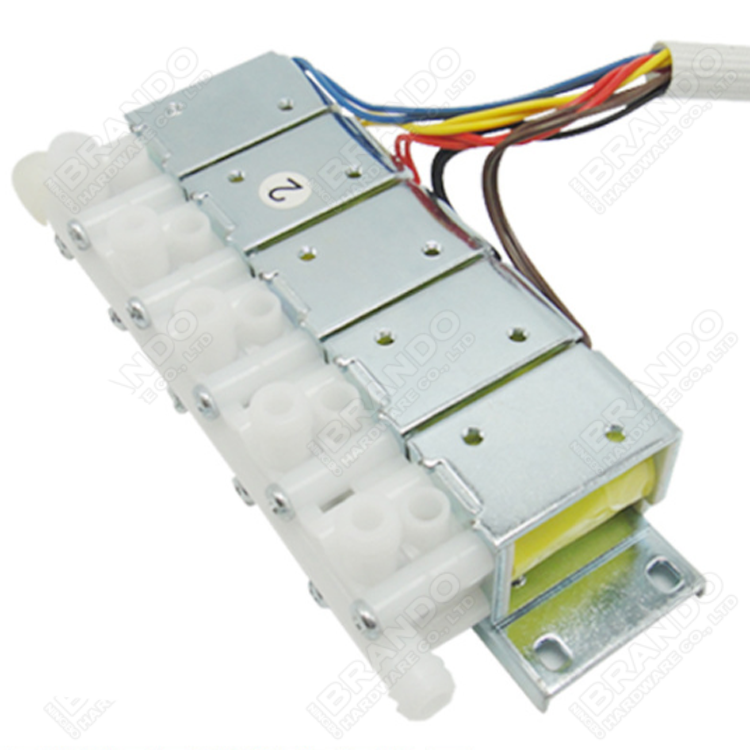 12V 24V Plastic Micro Solenoid Air Valve For Foot Massager Massage Bed