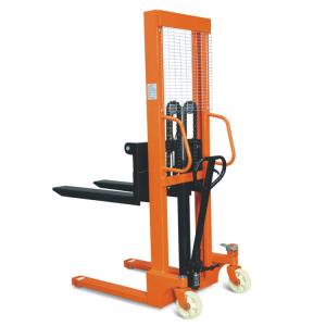 China Hydraulic Hand Pallet Stackers 2 Ton 1.6m Manual Pallet Trunk factory