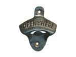 Cool Innovative Cast Iron Folk Art Open Here Bar Wall Mounted Unique Beer Bottle