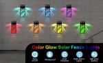 Waterproof Solar LED Garden Light Decorative Solar Fence Light For Yard Patio