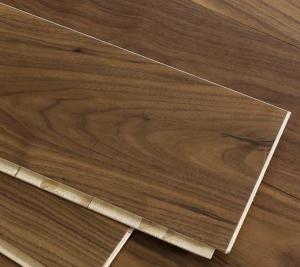 China OEM Black Walnut Composite Flooring Interior Decoration Material factory