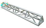 Concert Aluminum Stage Truss Portable Screw Bolt Square Light Duty Stage
