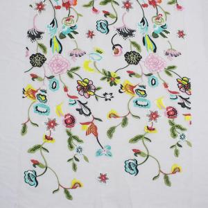 China 3d French Net Embroidery Mesh Lace Fabric Tulle Poly Milk Silk For Clothing factory