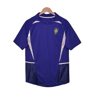 China Brazil 2002 World Cup Away Jersey High Quality Replica Personalized Customization factory