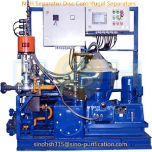 China CPA Insulation Fuel Oil Centrifugal Separators 1000L/H factory
